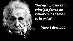 En los liderazgos, lo que cuenta es el ejemplo…
