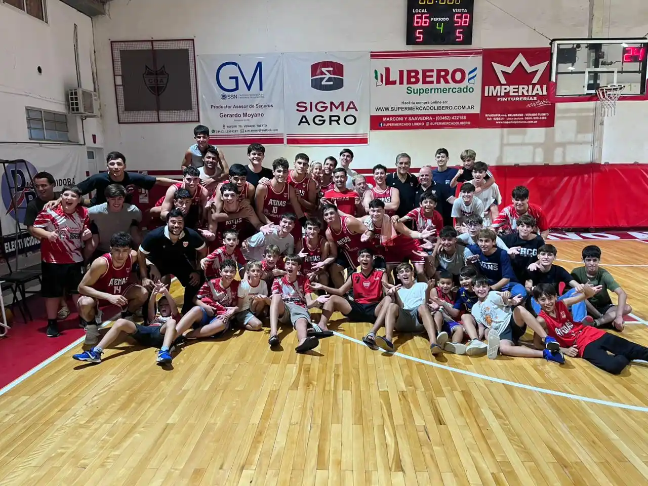 El Griego se quedó con el clásico ante el Chanta cerrando la fecha. Foto: Fabián Gallego