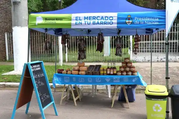 El Mercado en tu Barrio ya realizó 980 ferias en la Provincia en lo que va del año