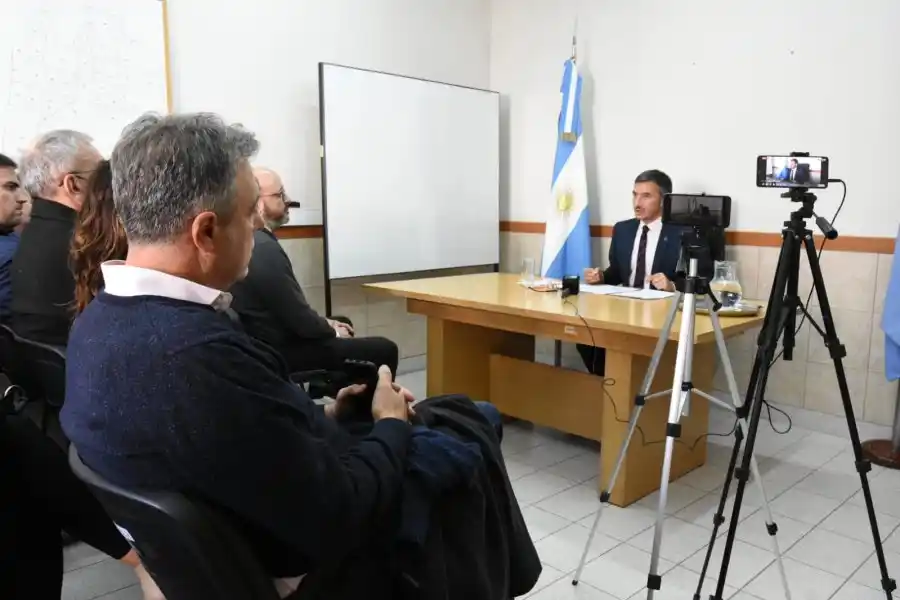 El Intendente participó de la presentación del cuarto Informe de Gestión de la Fiscalía Regional