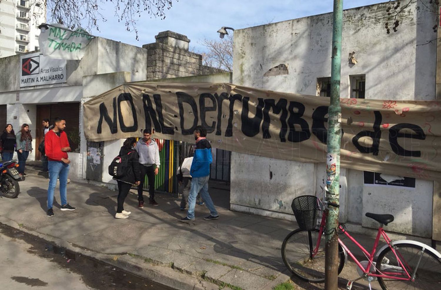 Toma de terciarios: "Es una demostración de fuerza de los alumnos"