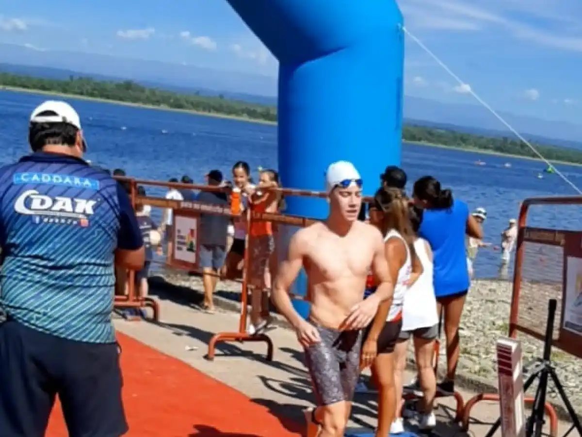 Maggi subió a lo más alto del podio en Villa Rumipal