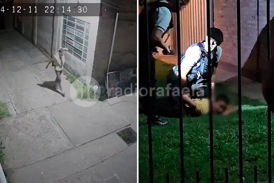 Barrio Villa del Parque: un jovencito se metió a una casa, quedó filmado y lo detuvieron