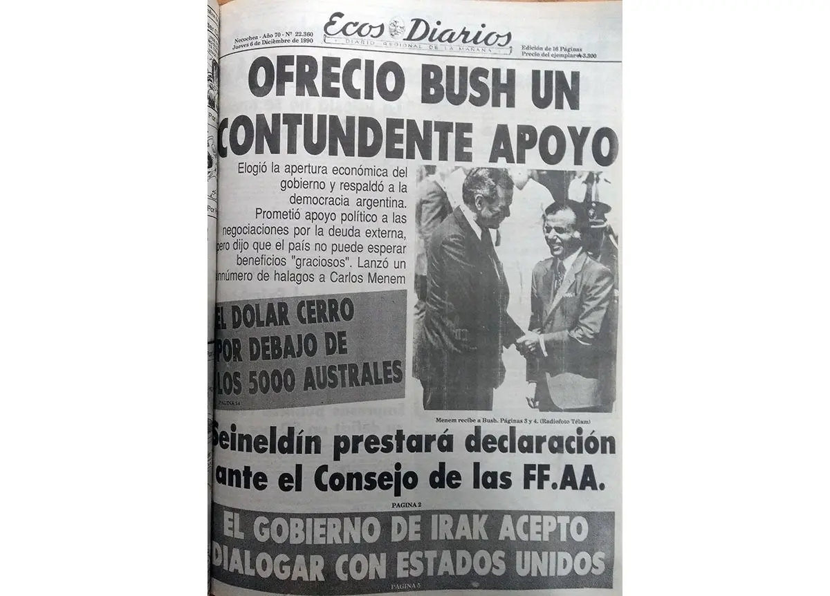 Jueves 6 de diciembre de 1990