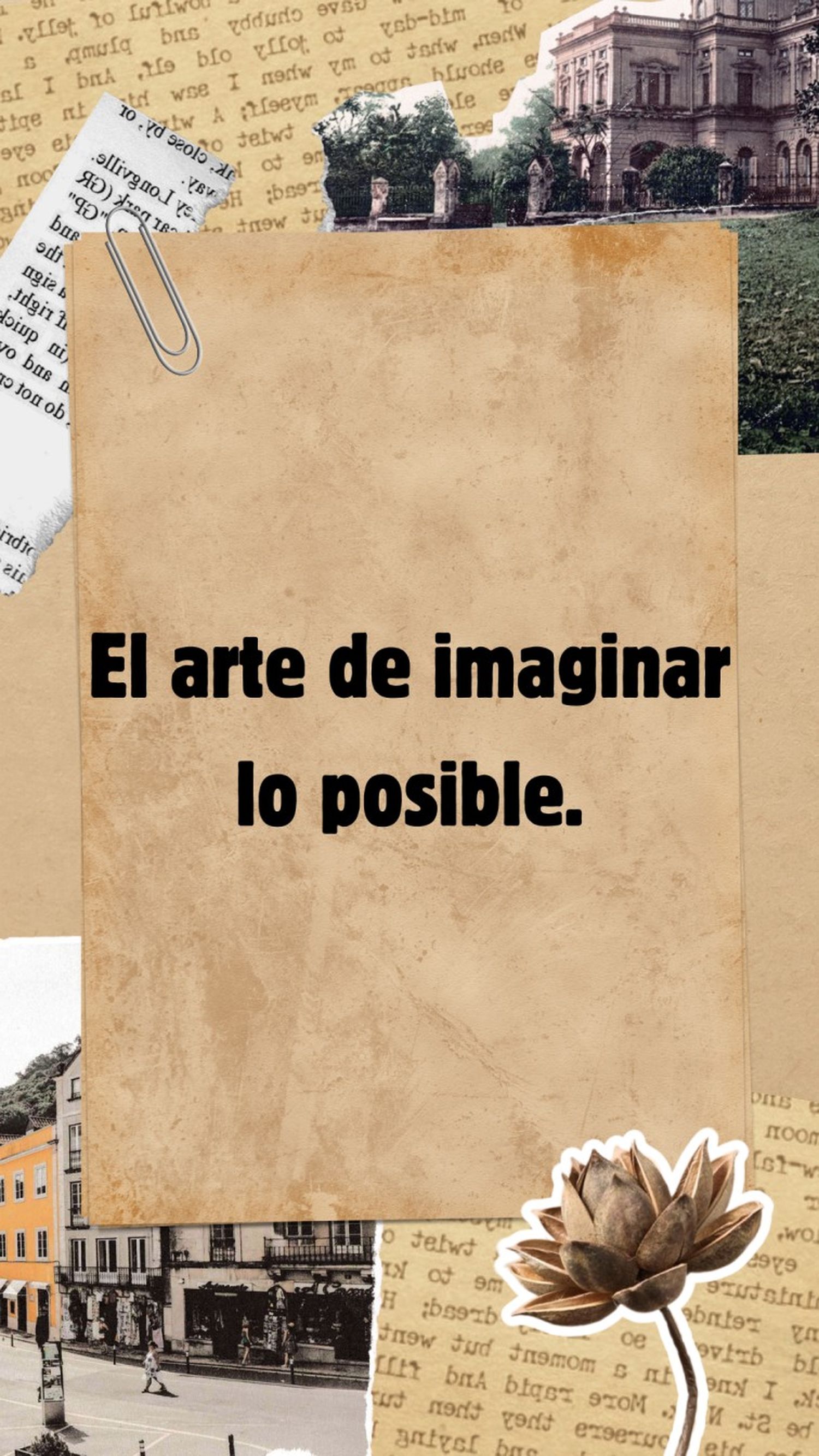 El arte de imaginar lo posible