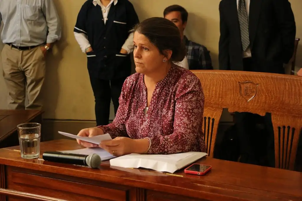 Julieta Bosch, la víctima del atraco y reconocida por su militancia pro vida.