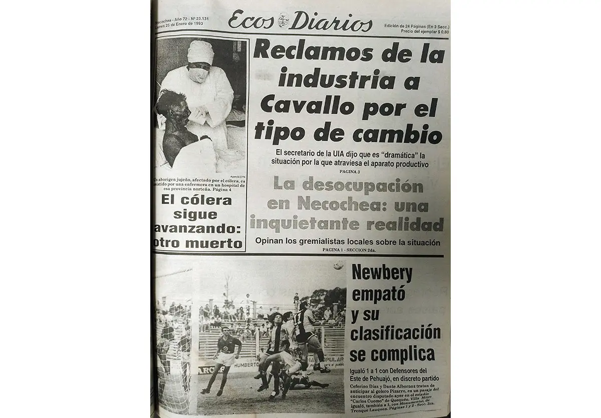 Lunes 25 de enero de 1993