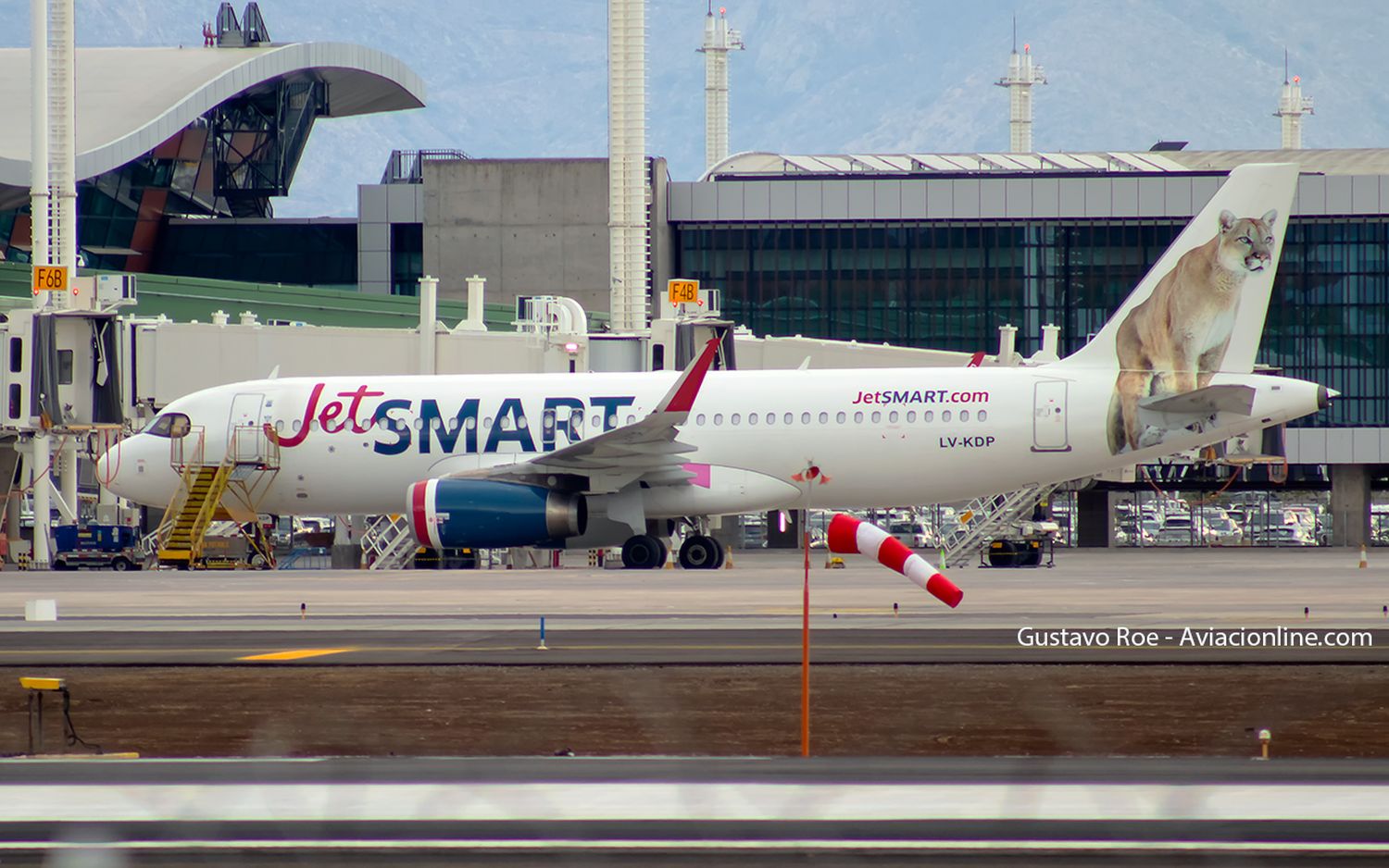 Llegó a Buenos Aires (Ezeiza) el nuevo Airbus A320 de JetSMART Argentina