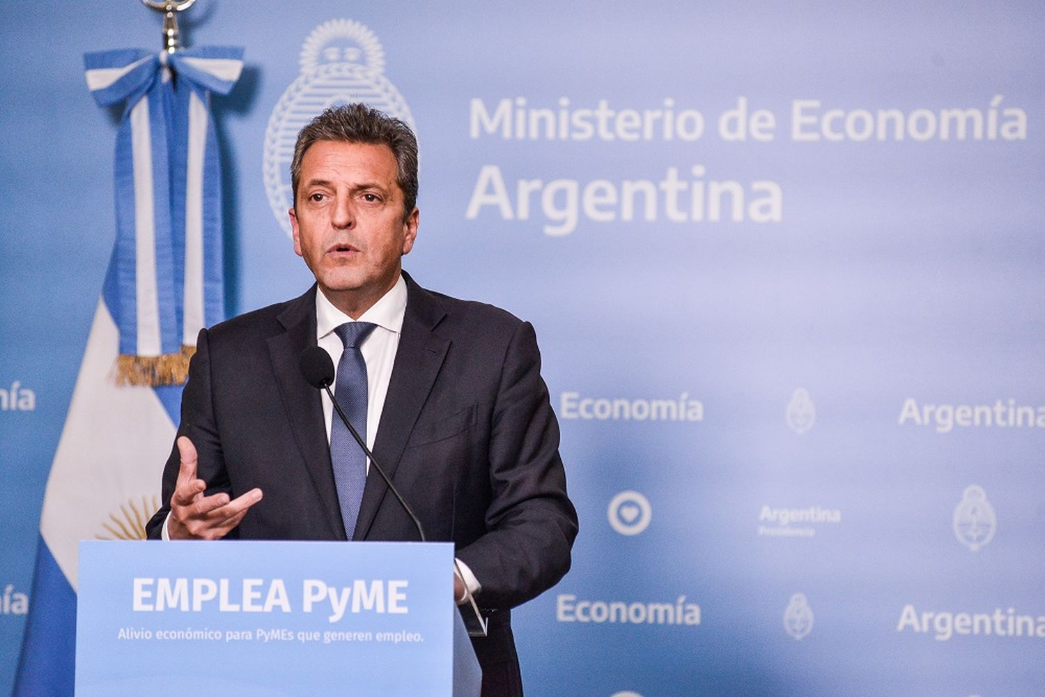 Con optimismo, Massa apuntó a “los esclavos de Wall Street”
