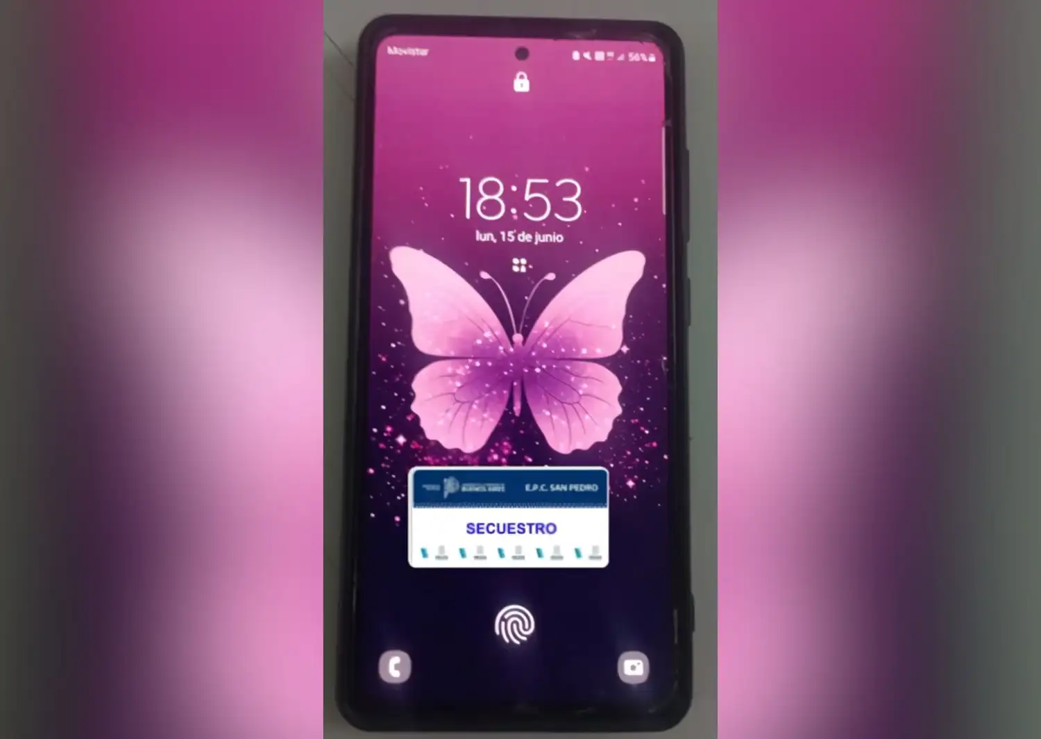 Celular secuestrado - 2