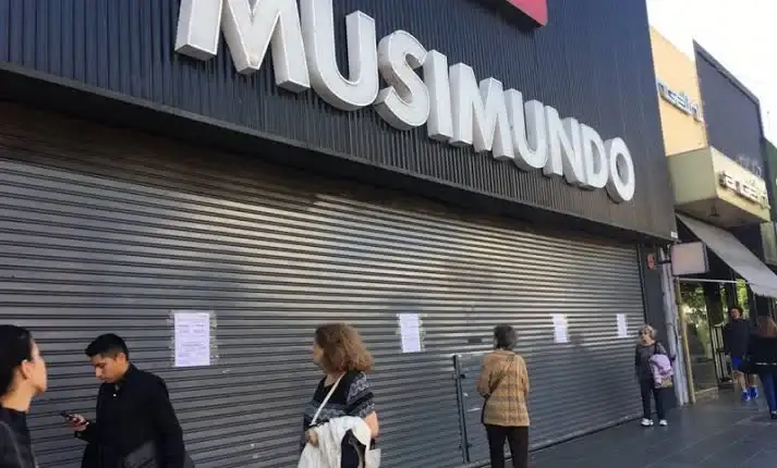 La Justicia decretó la quiebra de Carsa S.A., la firma que controla la cadena Musimundo