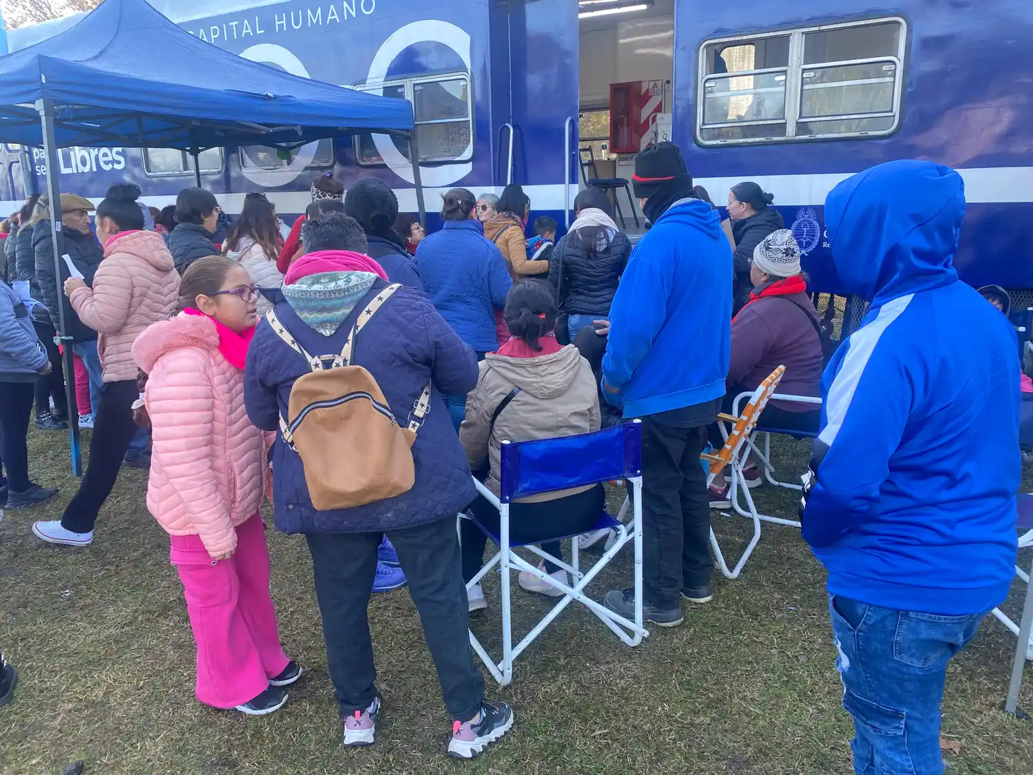 El Tren de Capital Humano en la ciudad de Rafaela | Crédito: RADIO RAFAELA - 10