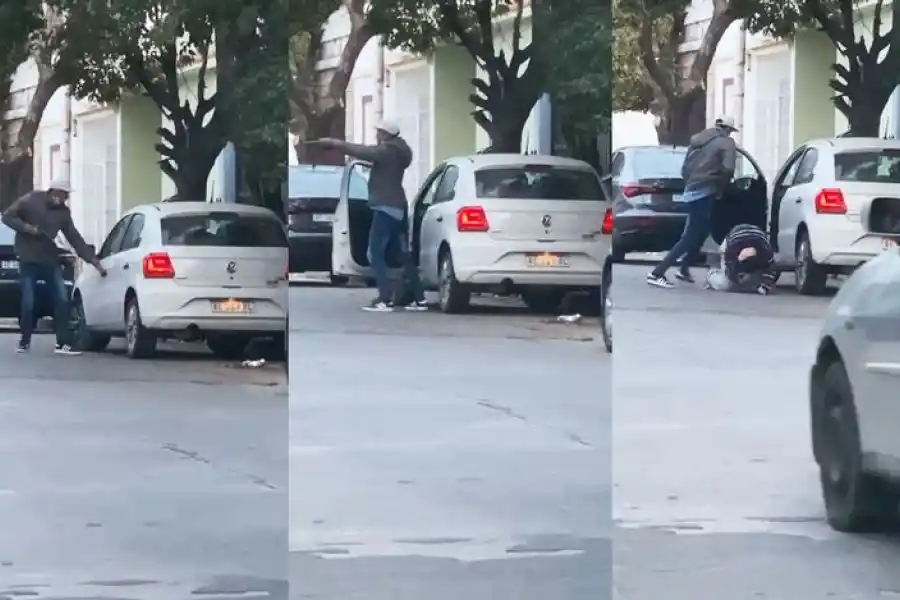 Tremendo: fue testigo de un asalto a plena luz del día y lo filmó