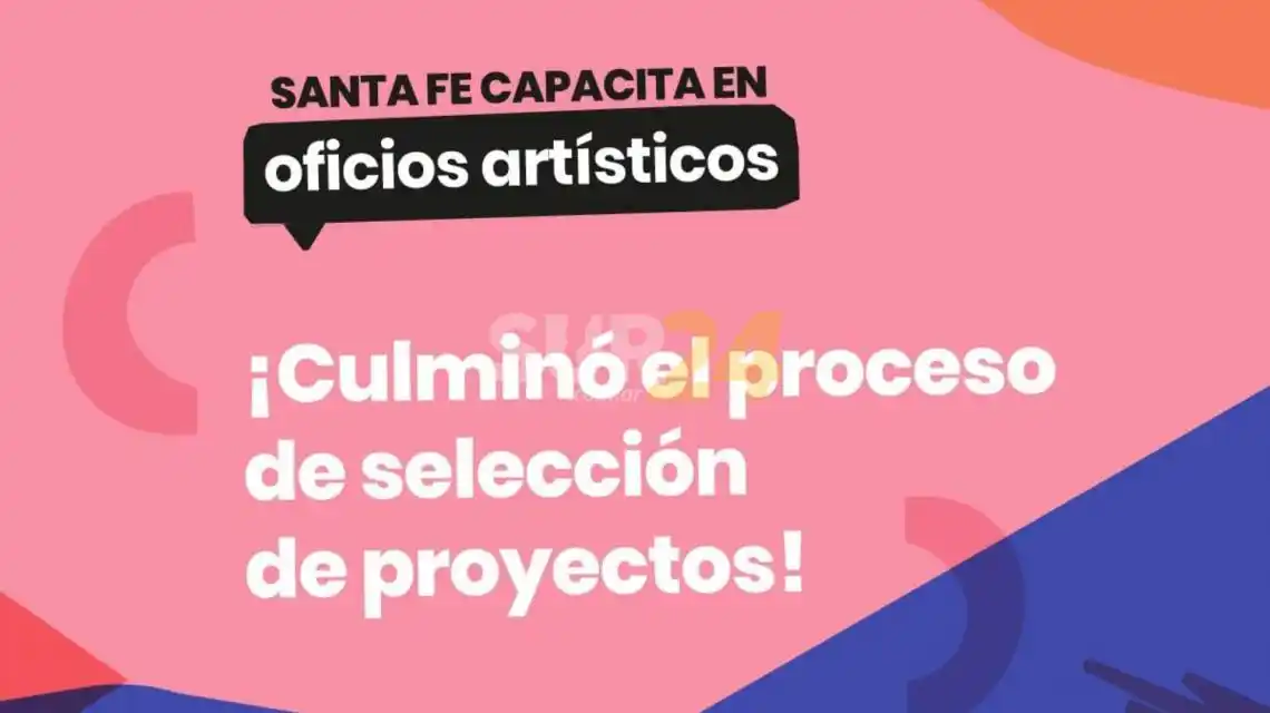 Seleccionaron 31 proyectos para el programa “Santa Fe Capacita en Oficios Artísticos”