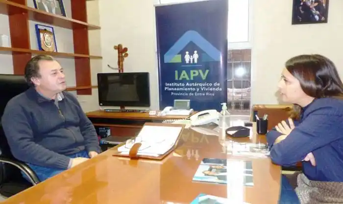 Abordaron la política habitacional en La Criolla y el departamento Gualeguay