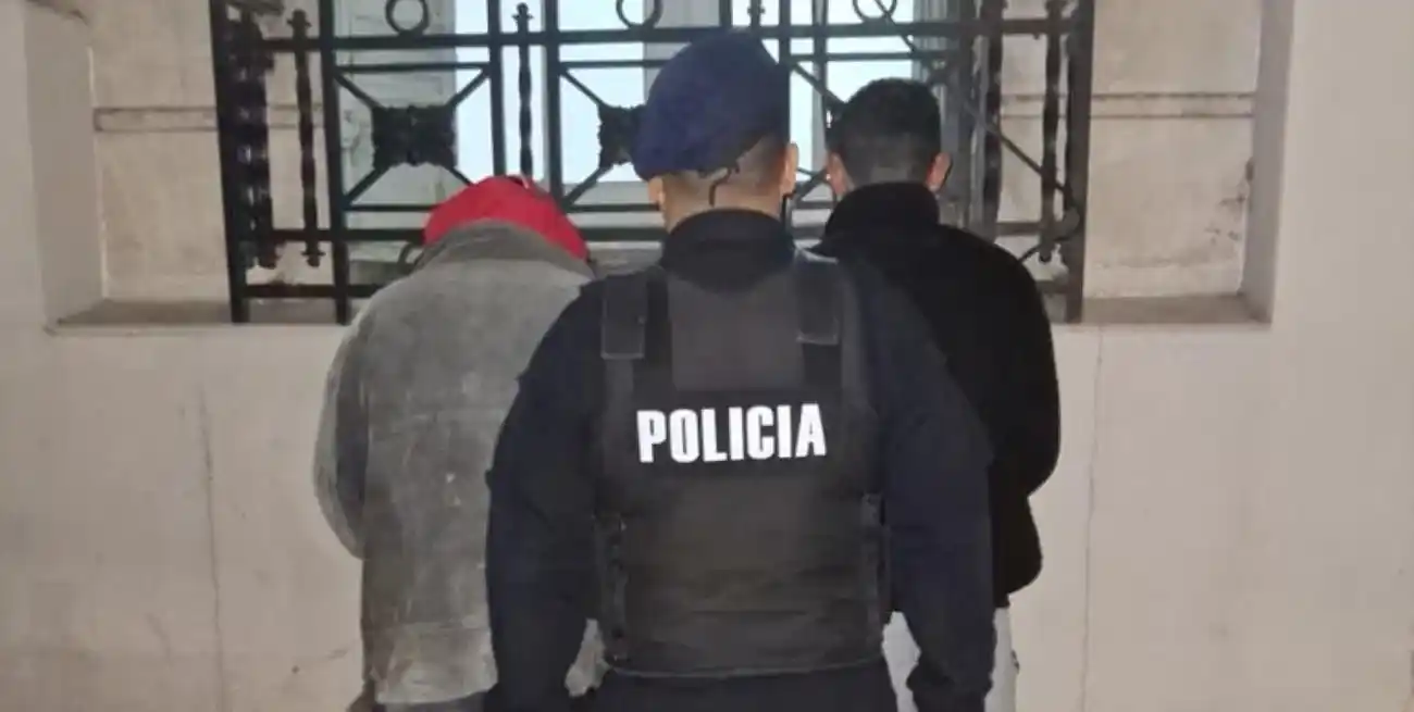 Los ladrones fueron capturados por la policía
