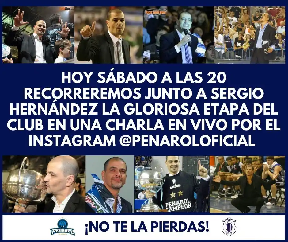 Sergio Hernandez repasará su etapa en Peñarol