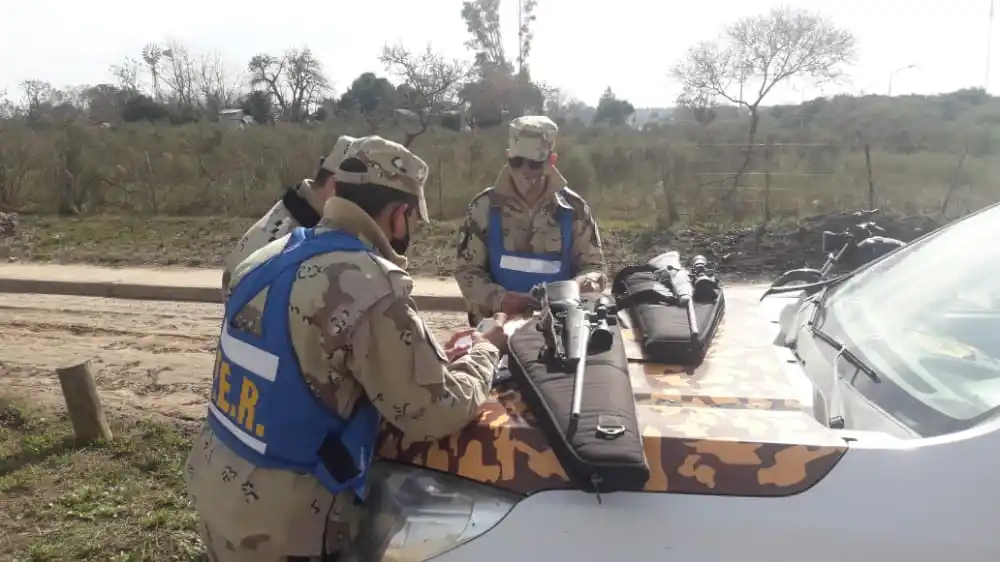 Secuestraron dos armas de fuego en el barrio Toto Irigoyen