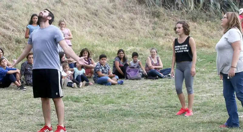 “Pasión Viviente”en el camino de la ribera