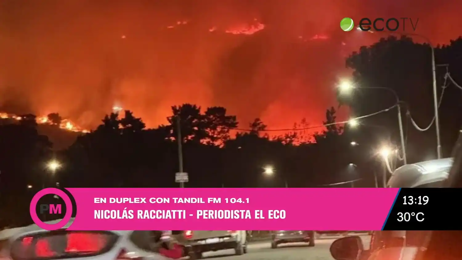 Crónica de los incendios en Villa del lago