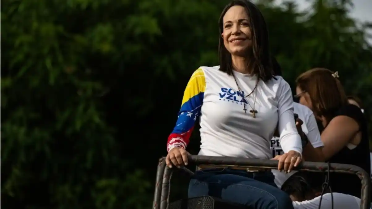 Revista Time incluyó a María Corina Machado entre las 100 PERSONAS MÁS INFLUYENTES