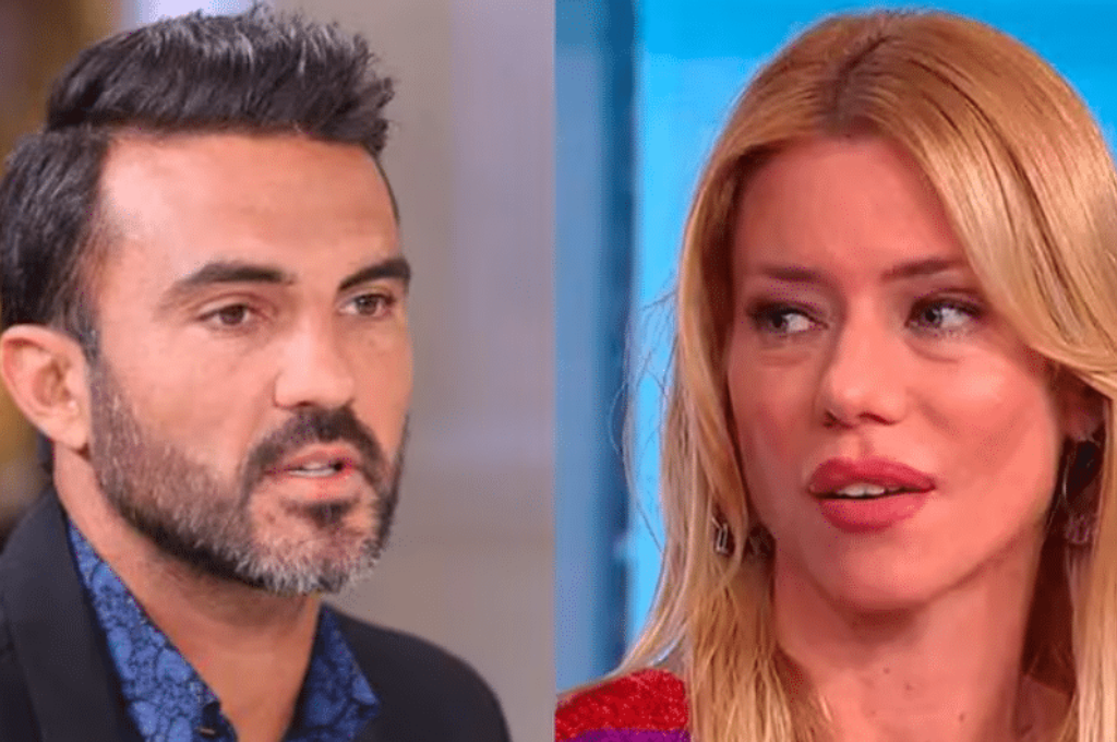 Fabián Cubero y Nicole Neumann