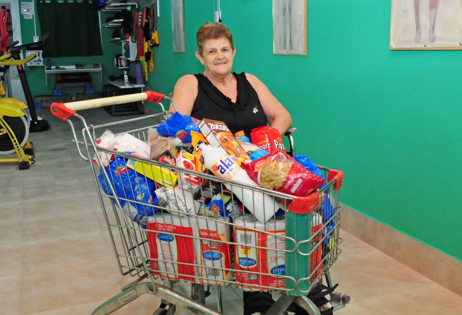 Fue entregado otro carro lleno de mercadería