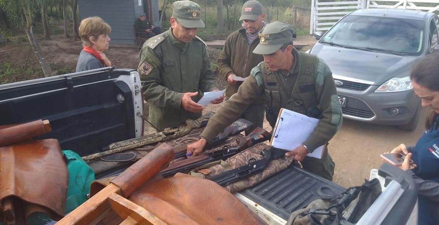 “Los Pumas” evitaron la depredación de la fauna autóctona por parte de seis norteamericanos