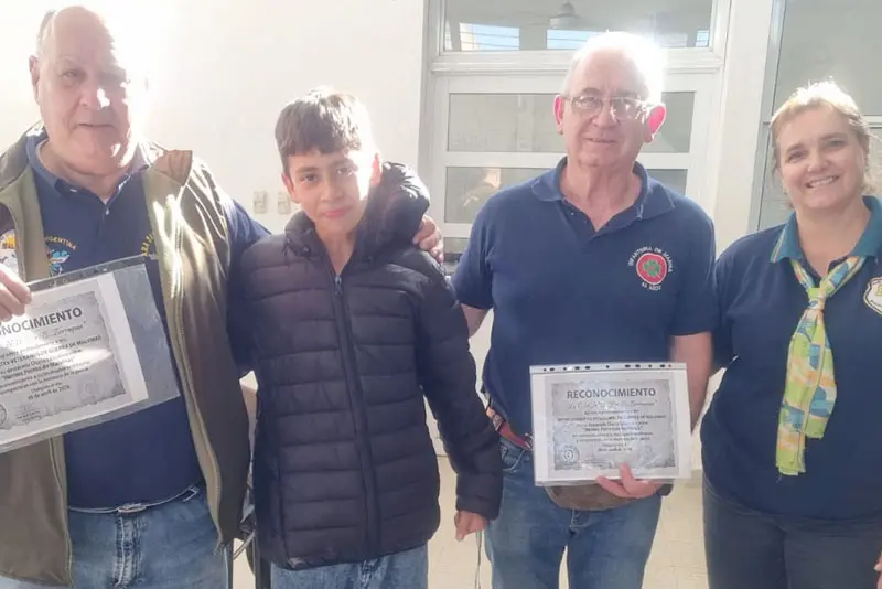 Alumnos de la Escuela “Dr. E. Zorraquín” participaron de una charla sobre los perros héroes de Malvinas