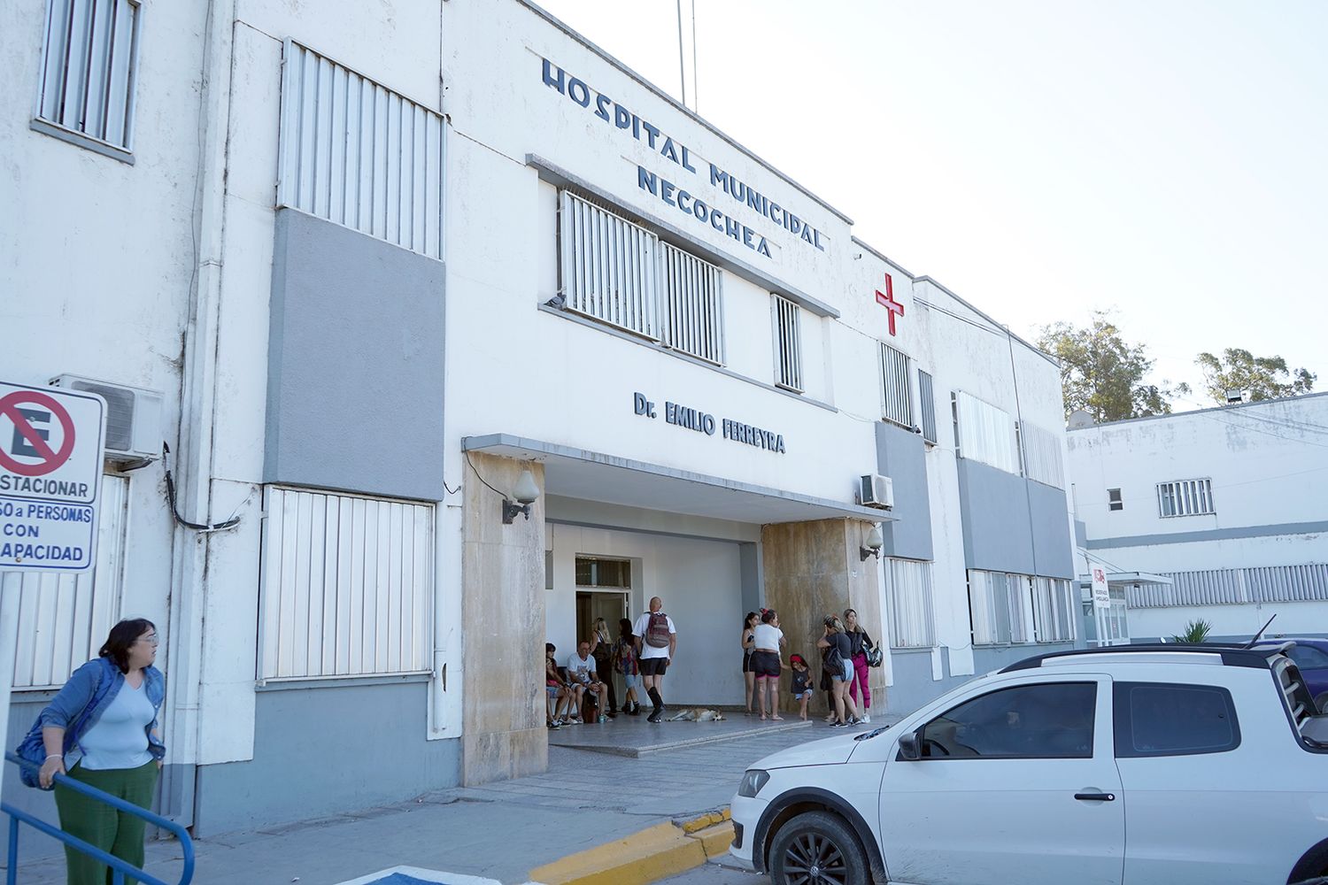 En el centro asistencial, recibió el alta médica en últimas horas el herido