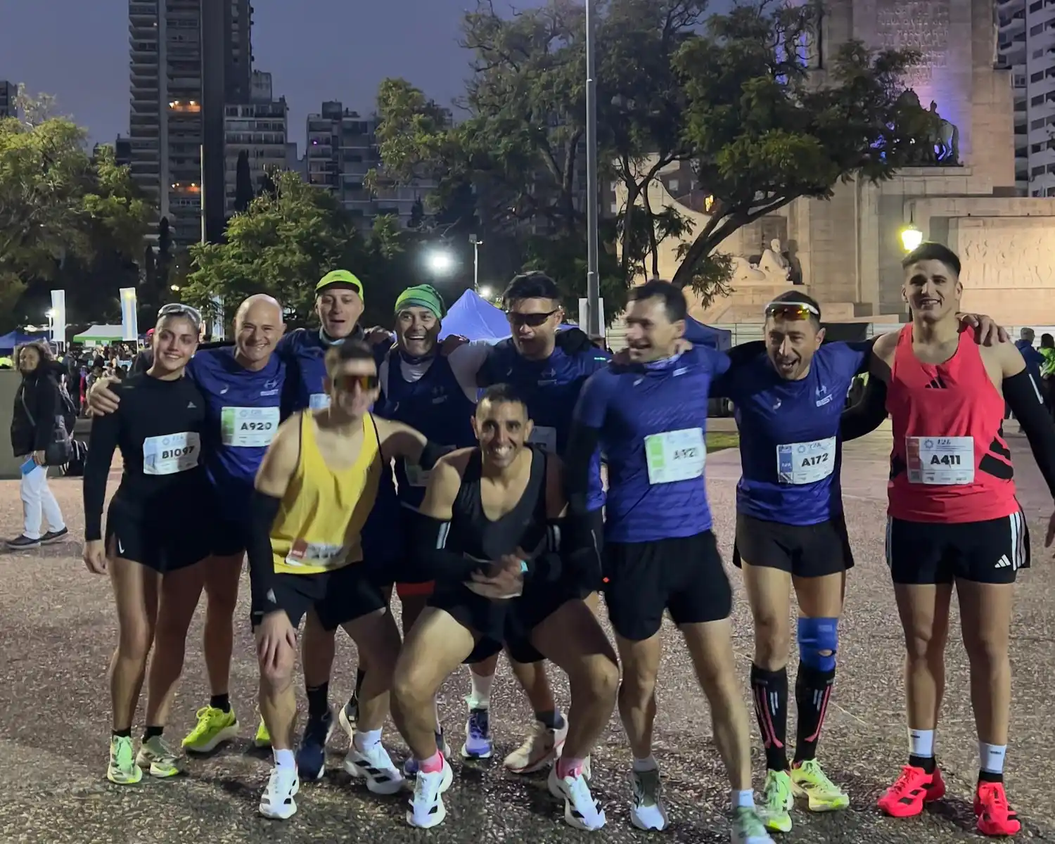 Varios corredores locales estuvieron participando en Rosario.