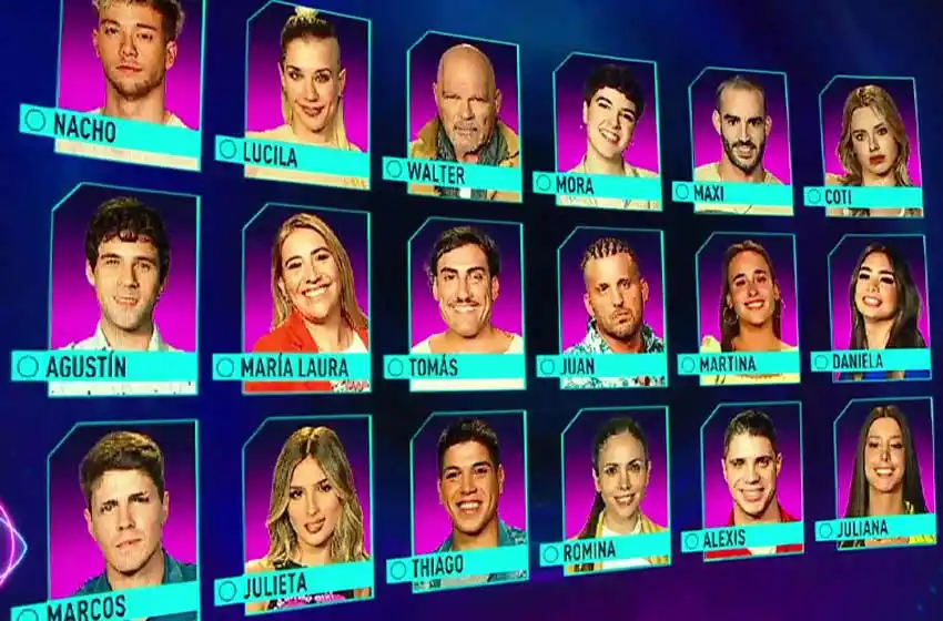 Arrancó Gran Hermano: con presencia rosarina, conocé a los 18 participantes de la casa más famosa del país