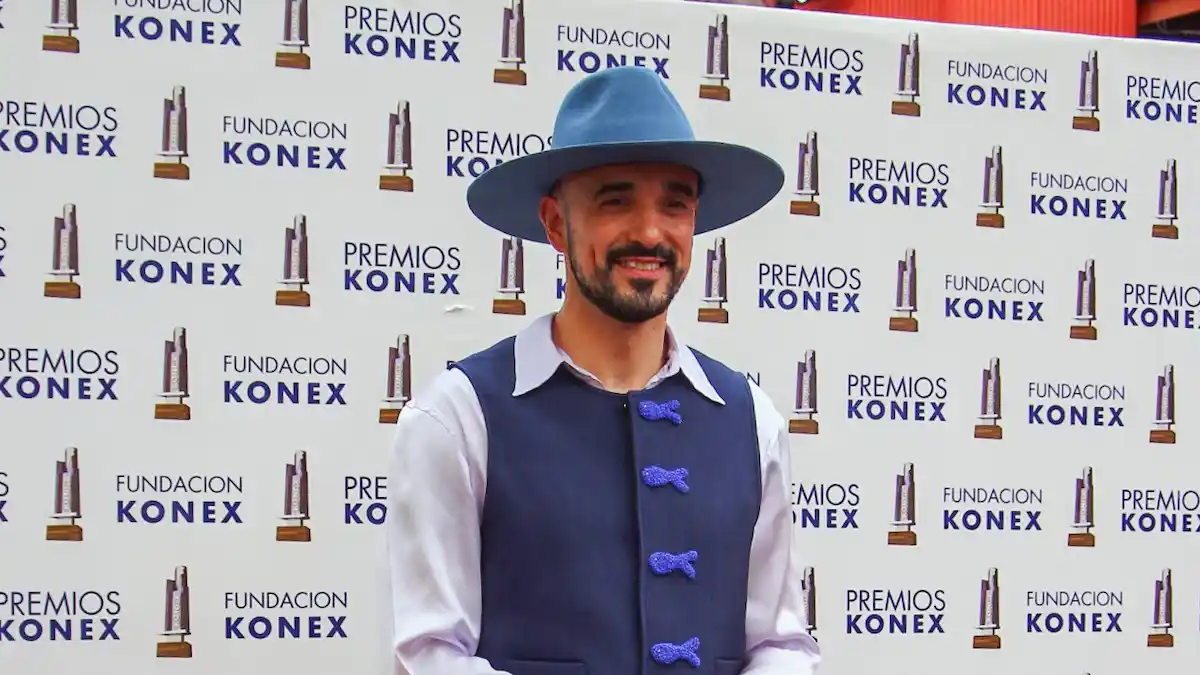 Abel presente en los Premios Konex