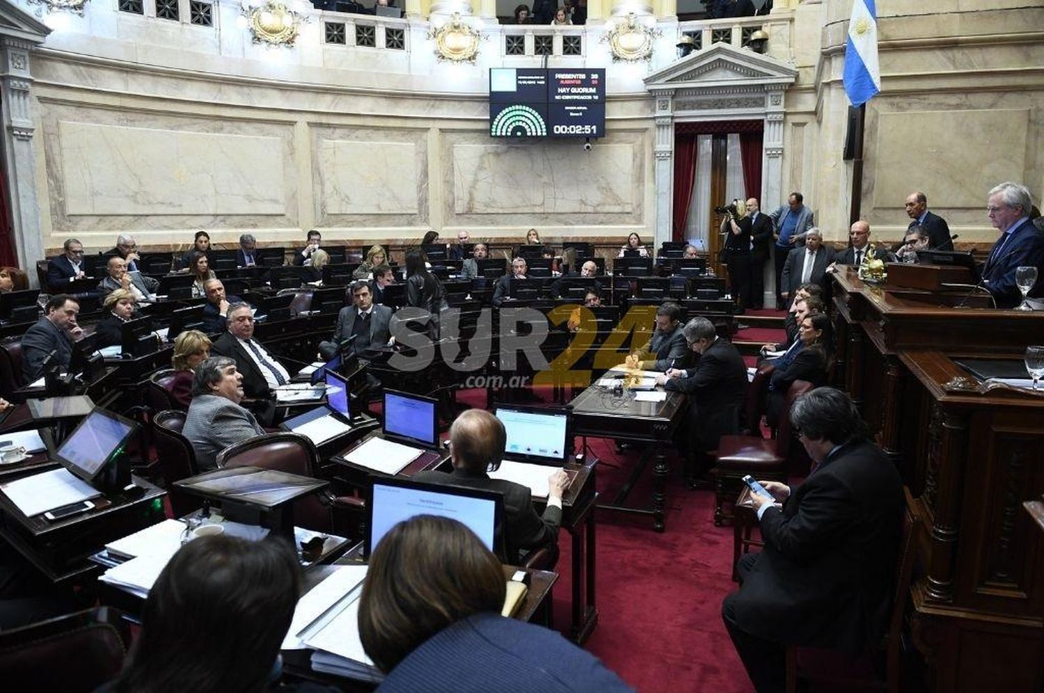 Así votaron los senadores por Santa Fe la ley que avala el acuerdo con el FMI