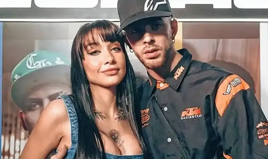 María Becerra y su novio J-Rei