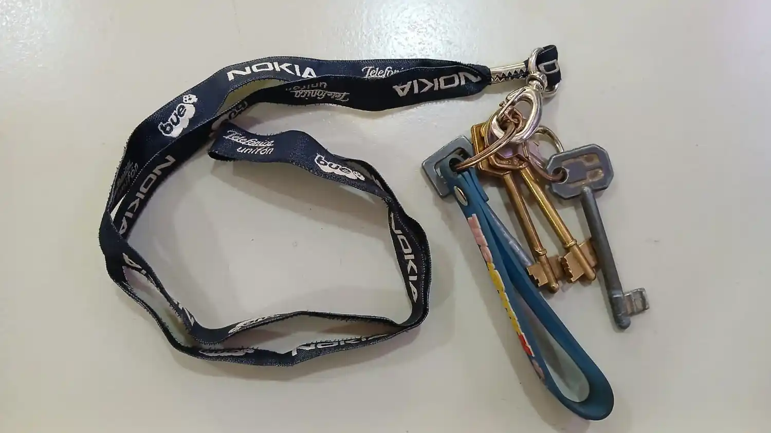 Encontraron estas llaves
