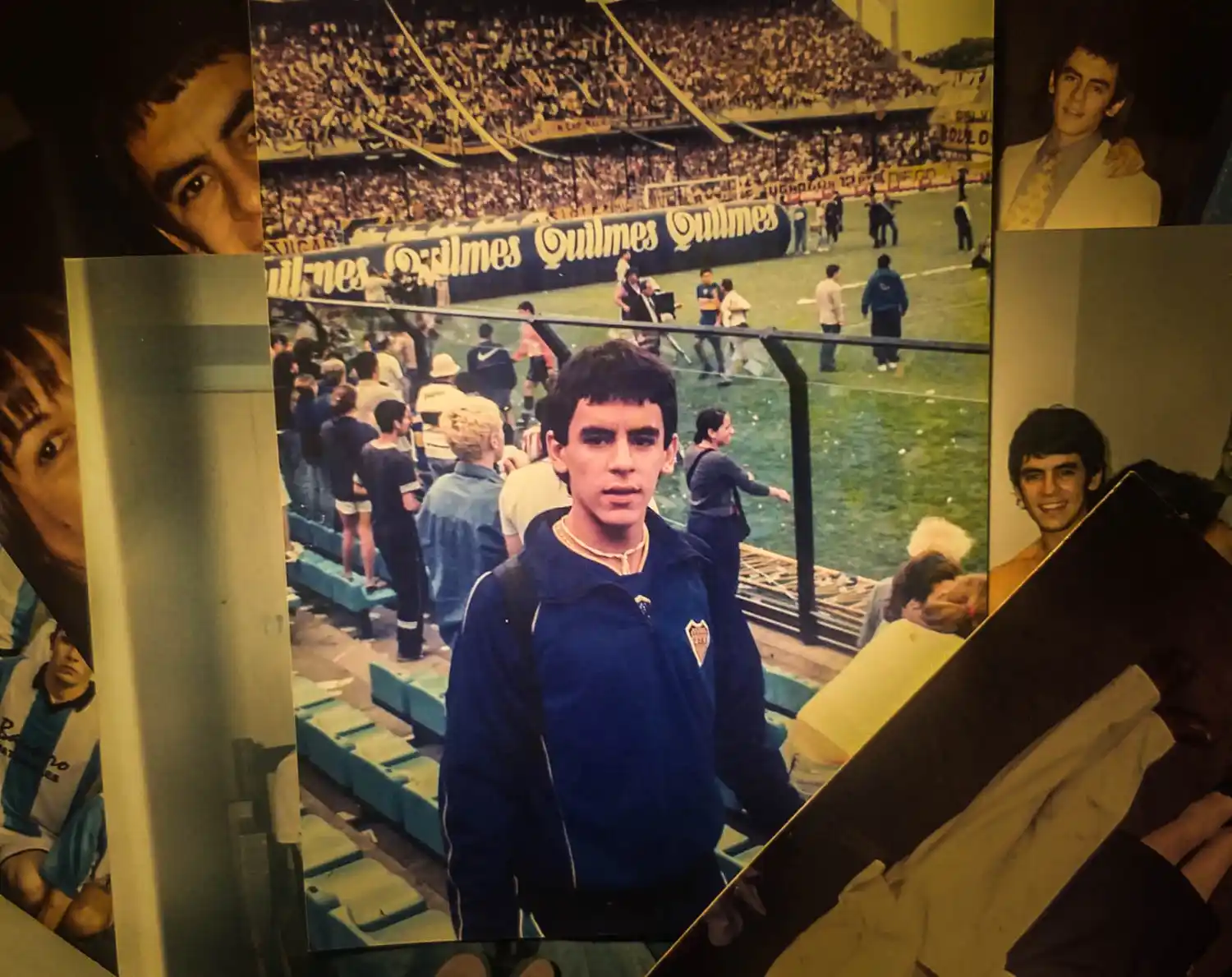 Luciano, a sus 16 años.