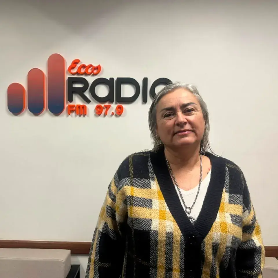 Aida Lhez, jueza de garantías, en Ecos Radio.