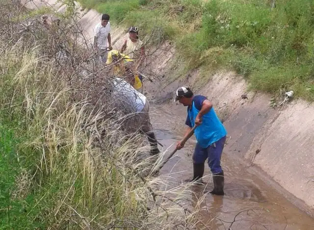 Se realizan trabajos de limpieza en el basural municipal
