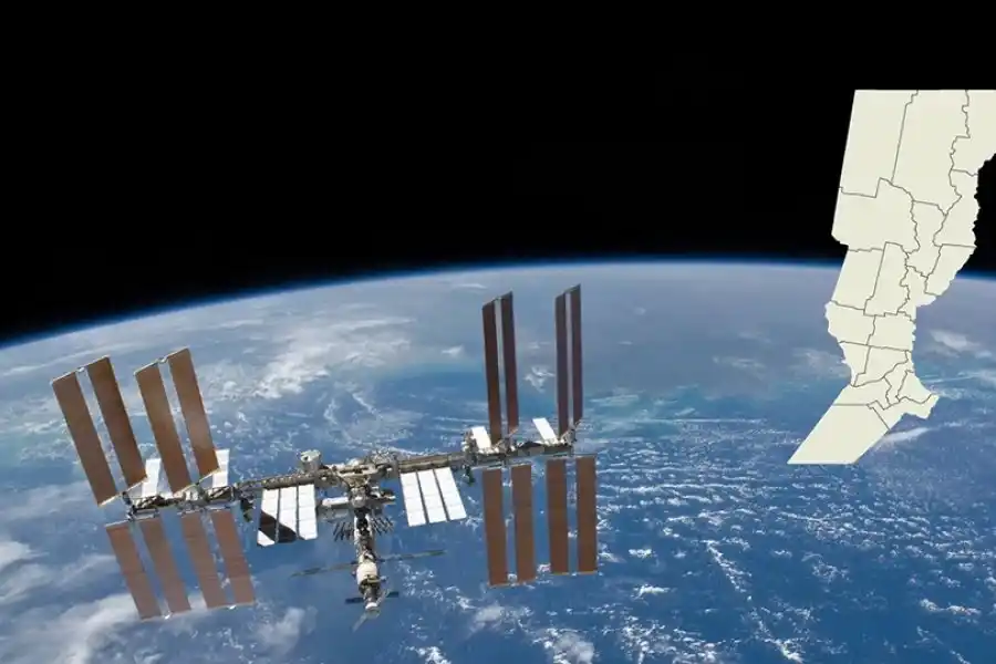 Santa Fe desde el espacio: mirá la espectacular foto que tomó la NASA