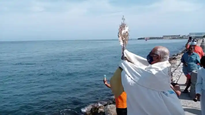 El FIN DE LA PANDEMIA y por la salud de los venezolanos: imploraron durante la bendición del mar