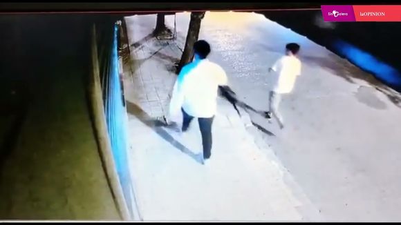 Rompieron la puerta de una casa sólo para molestar: “Si no piden perdón, muestro sus caras”