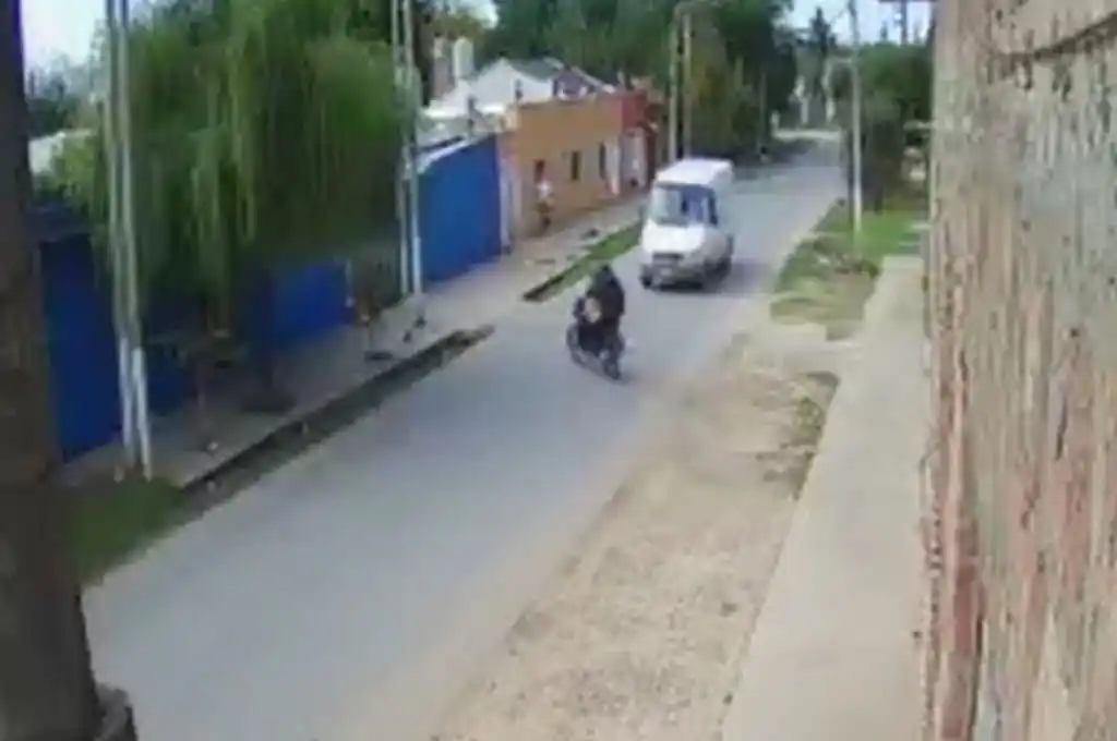 Motochorros atropellados y detenidos