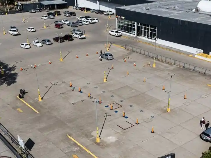 Predio donde se realizan los exámenes para obtener la licencia de conducir