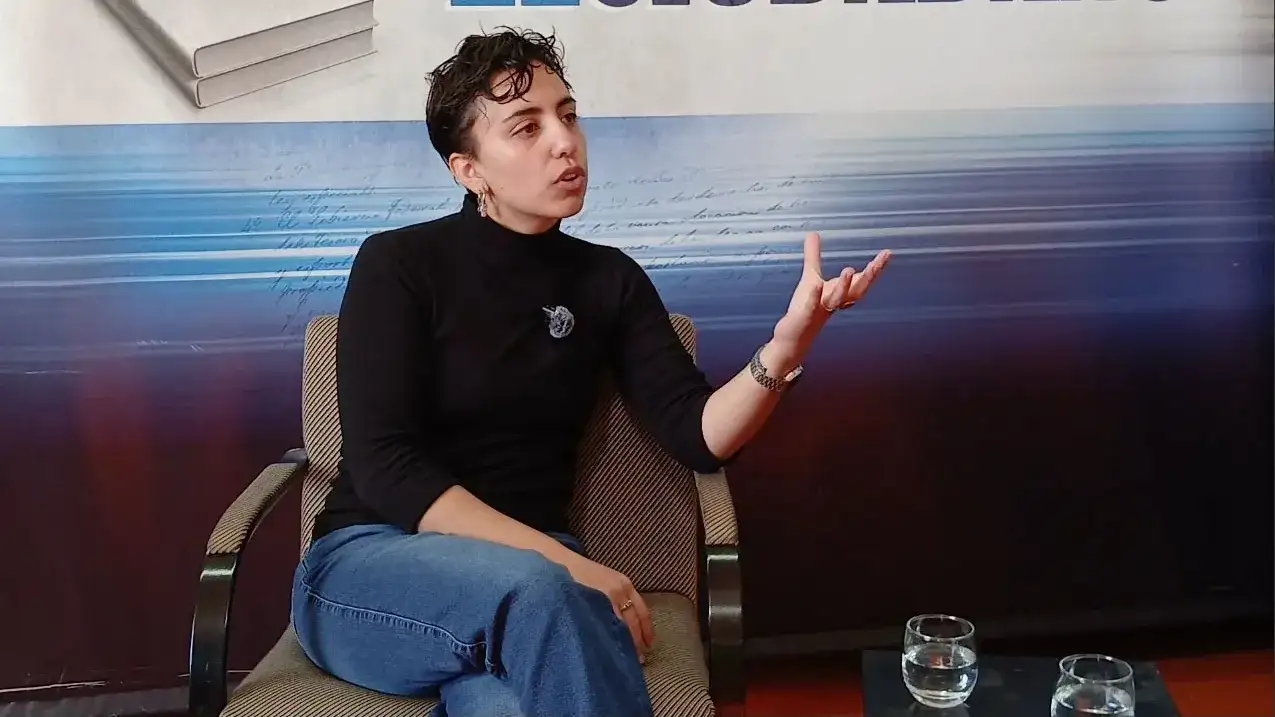 Sofía Sánchez, vicepresidenta del Centro de Estudiantes del ISFD N° 163