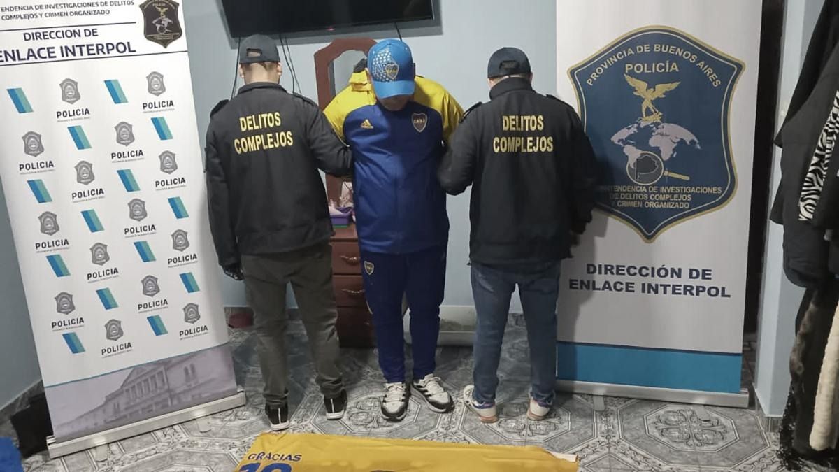 El barra fue detenido por la Superintendencia de Delitos Complejos y Crimen Organizado.