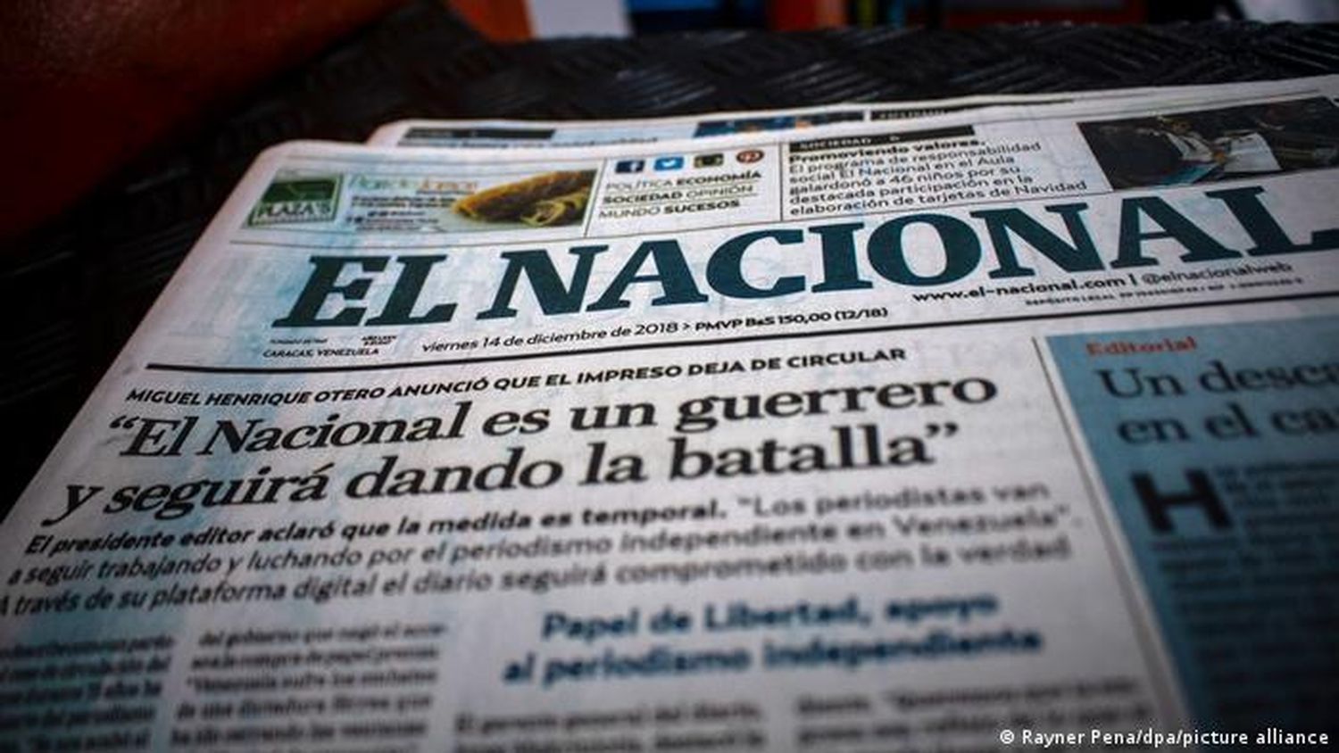 «ATAQUE POLÍTICO, ROBO, INSEGURIDAD JURÍDICA», lo sucedido con El Nacional según sus directivas