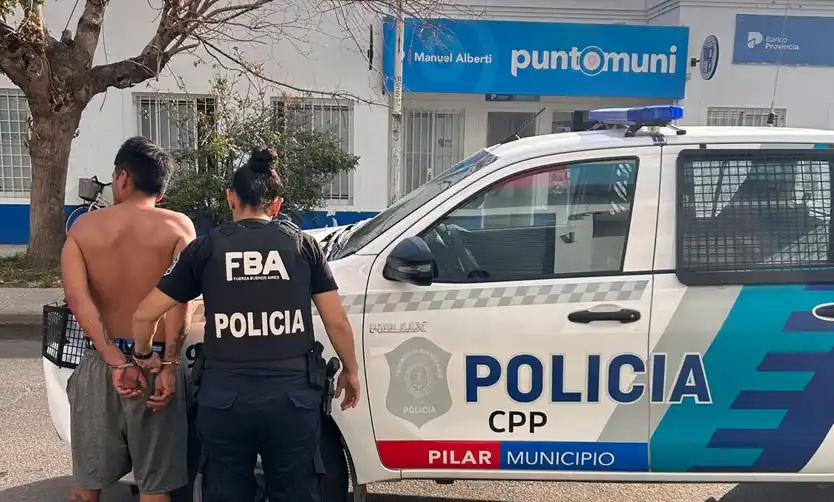 Era buscado por la policía y cayó por pelearse con su cuñado