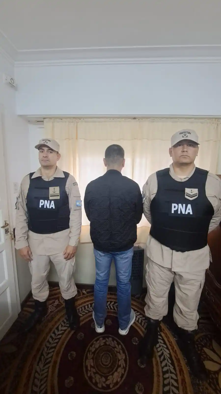 Prefectura encabezó los allanamientos desarrollados en Mar del Plata y Santa Clara del Mar.