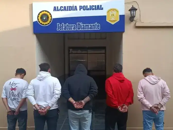 Detuvieron a cinco hombres por el crimen durante los festejos de la Selección Argentina en Diamante